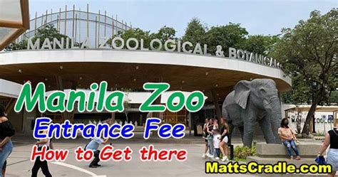 manila zoo entrance fee walk-in|The New Manila Zoo: Everything you need to know.